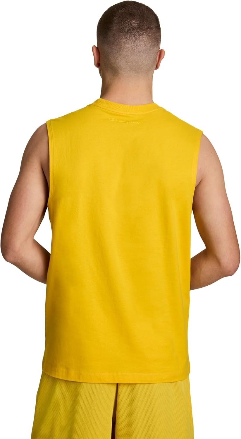 image:imageChampion Mens Muscle Tank Classic Graphic Muscle Tee Sleeveless Tshirt for Men Reg Or Big amp TallFreesia