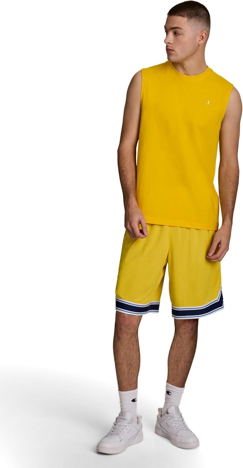 image:imageChampion Mens Muscle Tank Classic Graphic Muscle Tee Sleeveless Tshirt for Men Reg Or Big amp TallFreesia