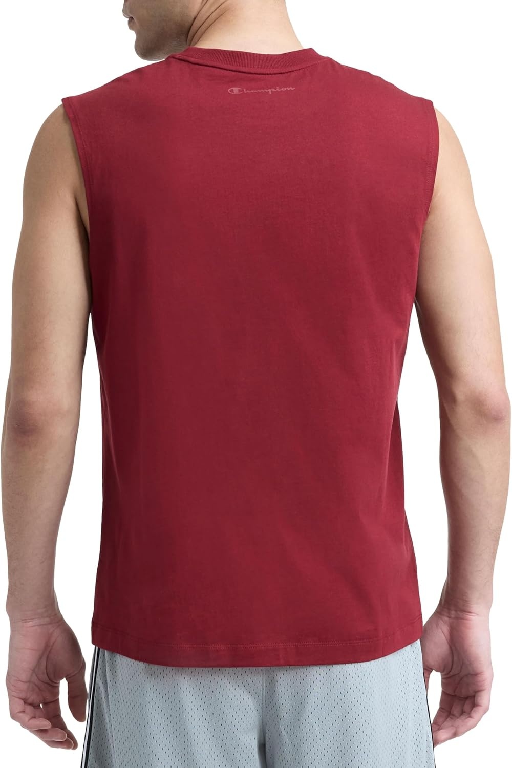 image:imageChampion Mens Muscle Tank Classic Graphic Muscle Tee Sleeveless Tshirt for Men Reg Or Big amp TallPomegranate