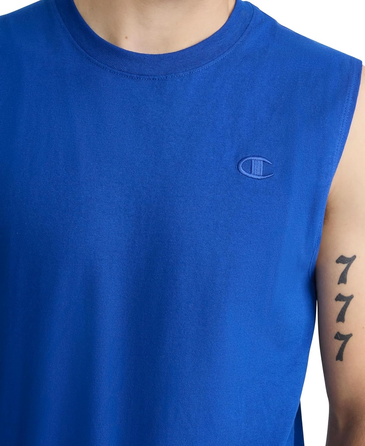 image:imageChampion Mens Muscle Tank Classic Graphic Muscle Tee Sleeveless Tshirt for Men Reg Or Big amp TallSurf the Web C Logo