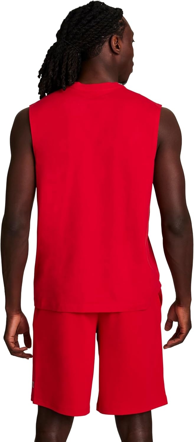 image:imageChampion Mens Muscle Tank Classic Graphic Muscle Tee Sleeveless Tshirt for Men Reg Or Big amp TallTango Red