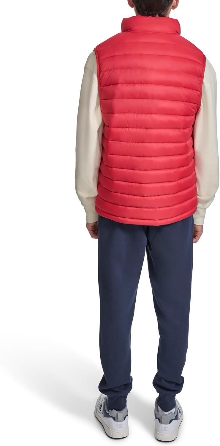 image:imageChampion Mens Packable Puffer Vest With Stand CollarChili Pepper