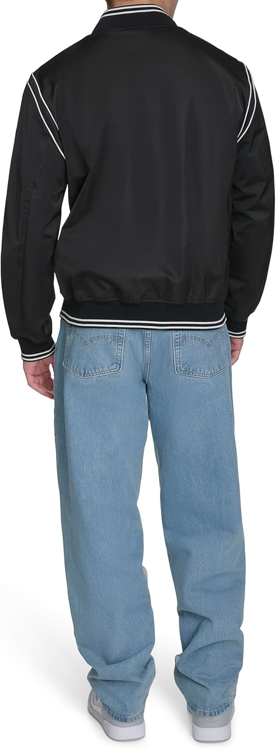 image:imageChampion Mens Patch Varsity Bomber JacketBlack