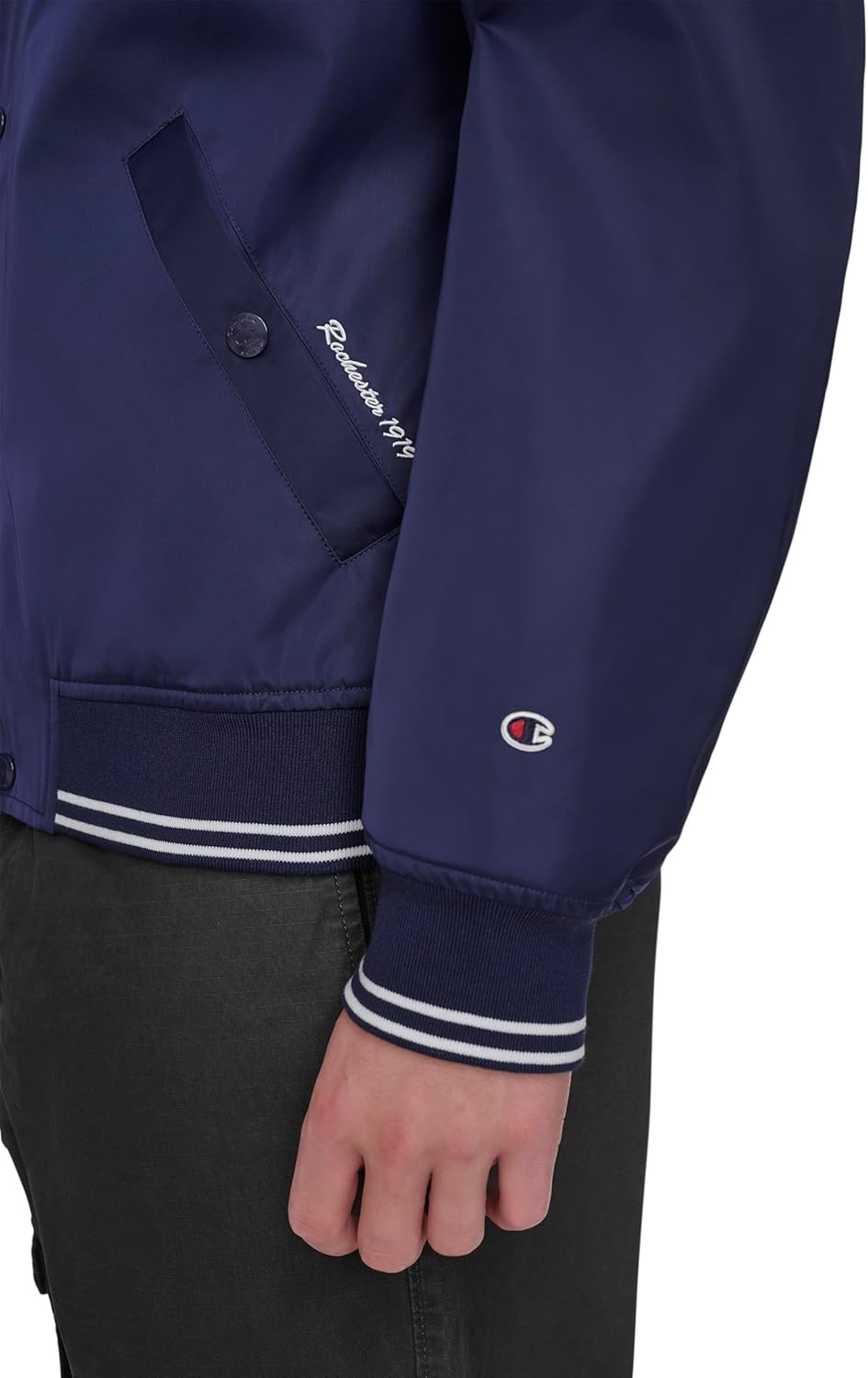 image:imageChampion Mens Patch Varsity Bomber JacketPeacoat