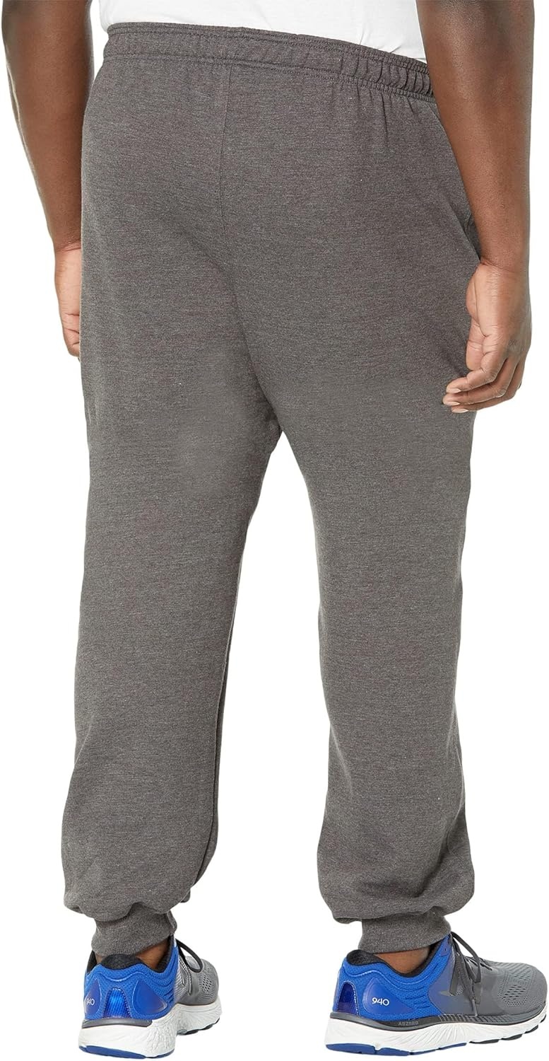 image:imageChampion Mens Powerblend Fleece JoggersGranite Heather C Logo