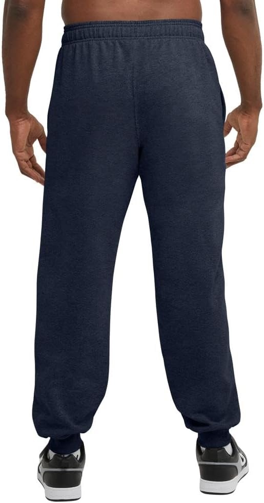 image:imageChampion Mens Powerblend Fleece JoggersNavy C Logo