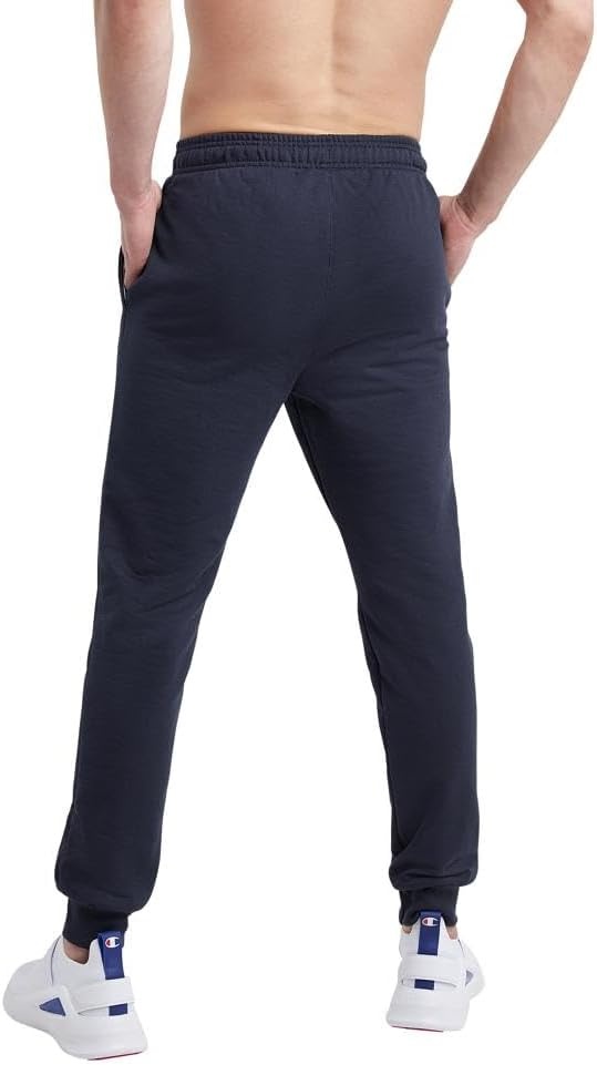 image:imageChampion Mens Powerblend Fleece JoggersNavy C Logo