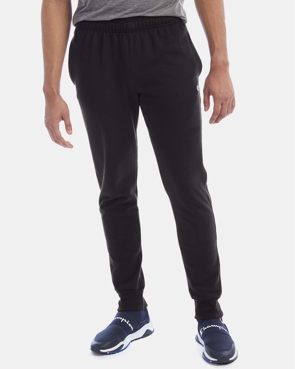 image:imageChampion Mens Powerblend Fleece JoggersNavy