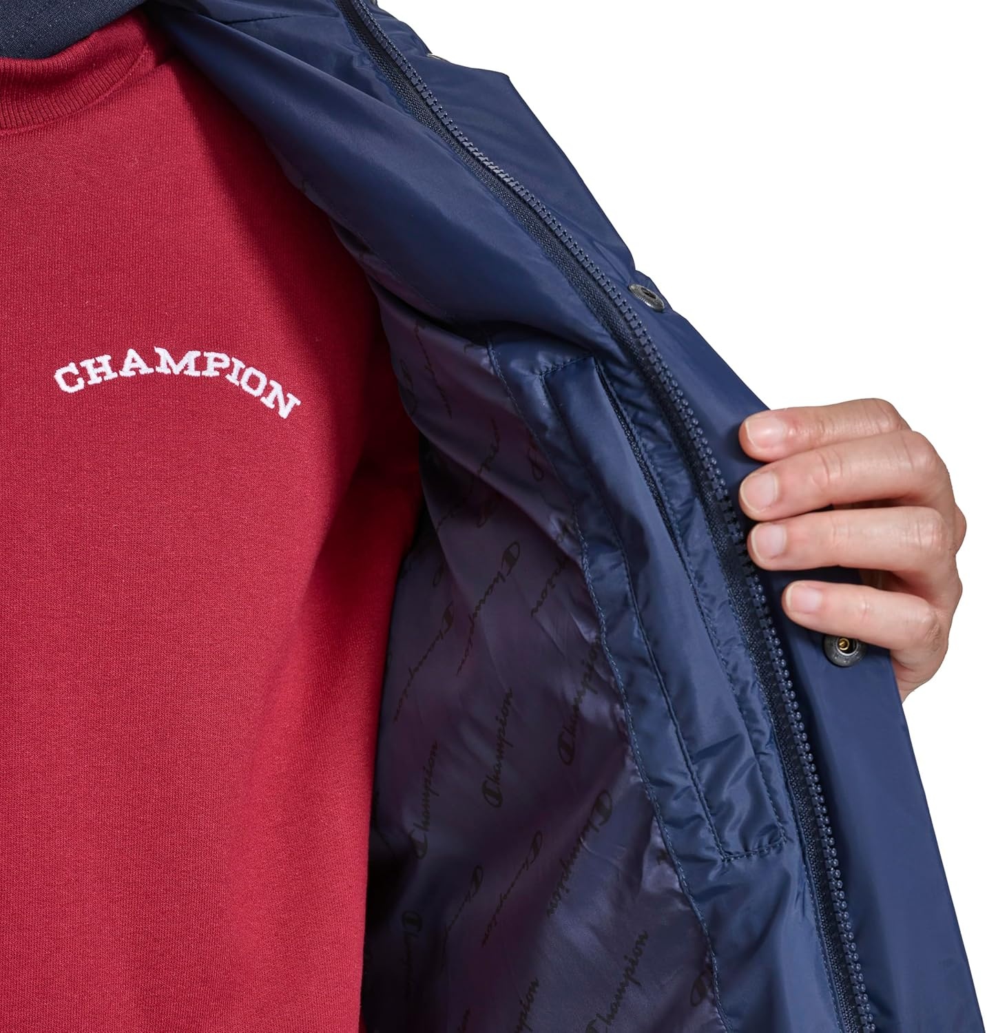 image:imageChampion Mens Puffer Vest With LogoPeacoat