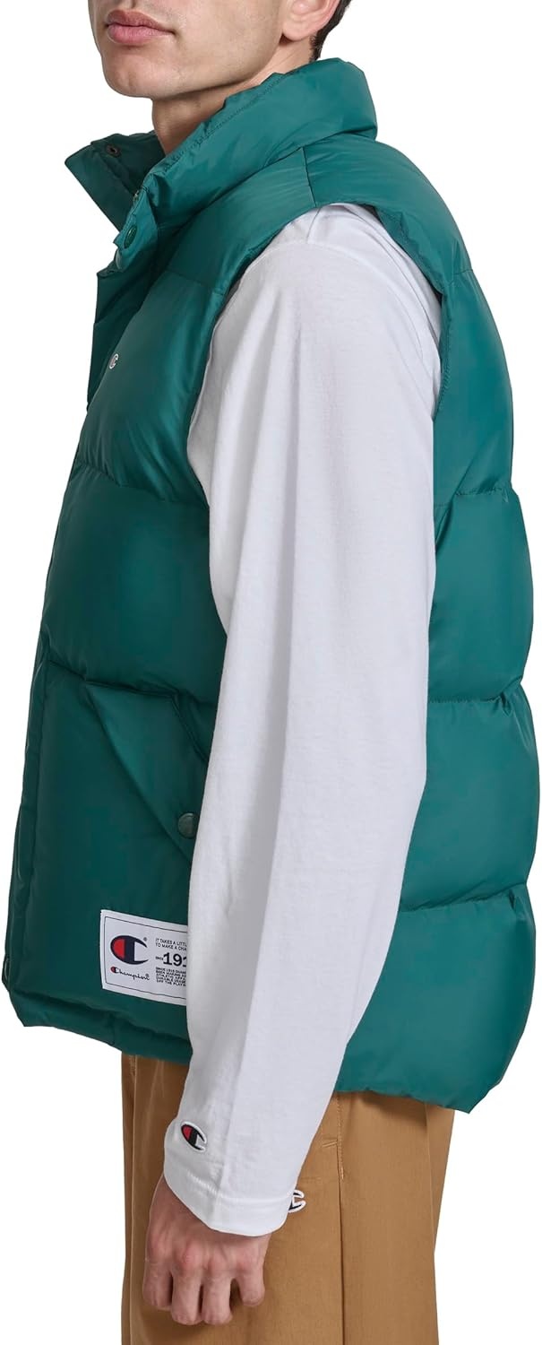 image:imageChampion Mens Puffer Vest With LogoRainforest