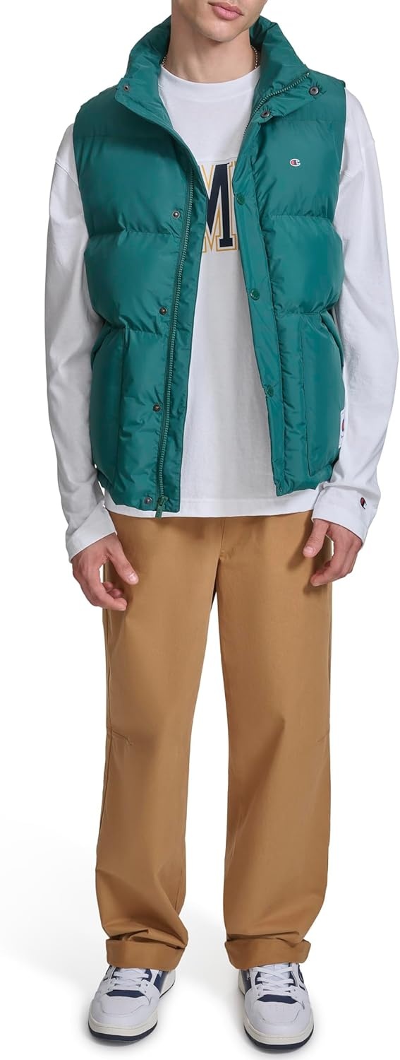image:imageChampion Mens Puffer Vest With LogoRainforest