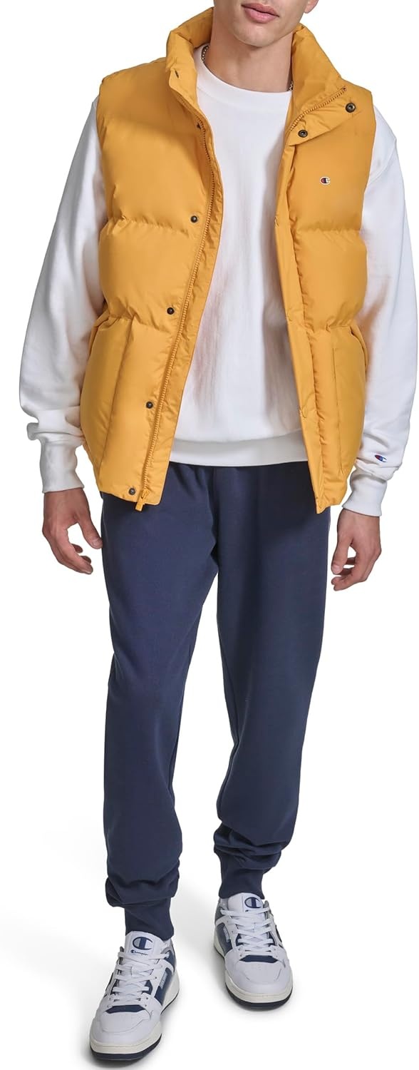image:imageChampion Mens Puffer Vest With LogoSunflower
