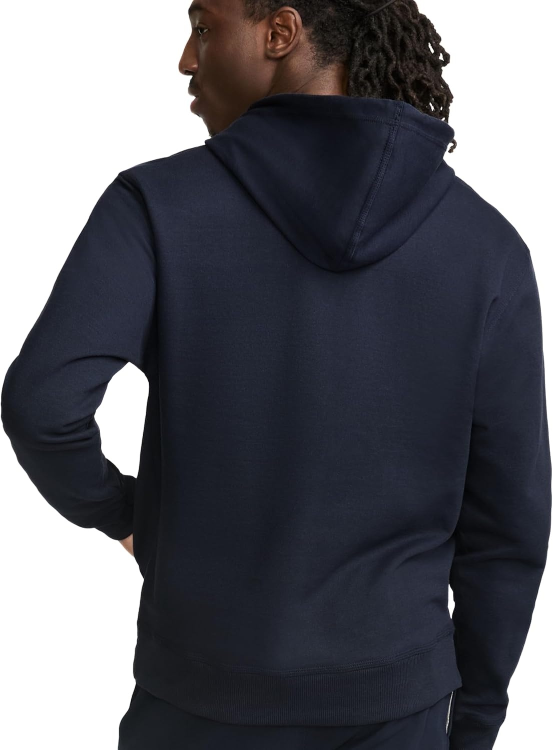 image:imageChampion Mens Pullover Graphic Fleece Hoodie Standard Fit Midweight Fleece Classic Script LogoDeep Navy