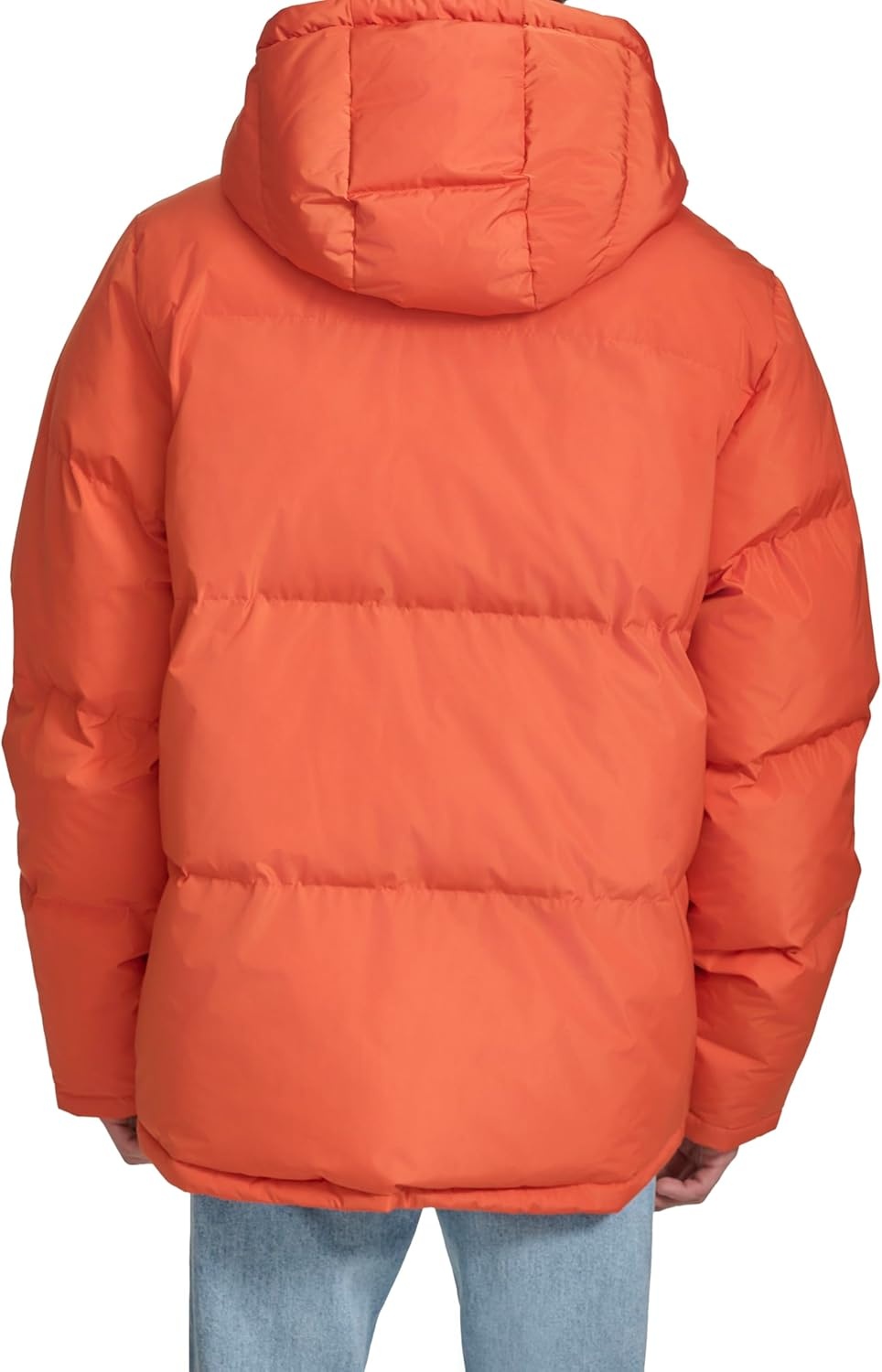 image:imageChampion Mens Quilted Fullzip Hooded Puffer JacketOrange