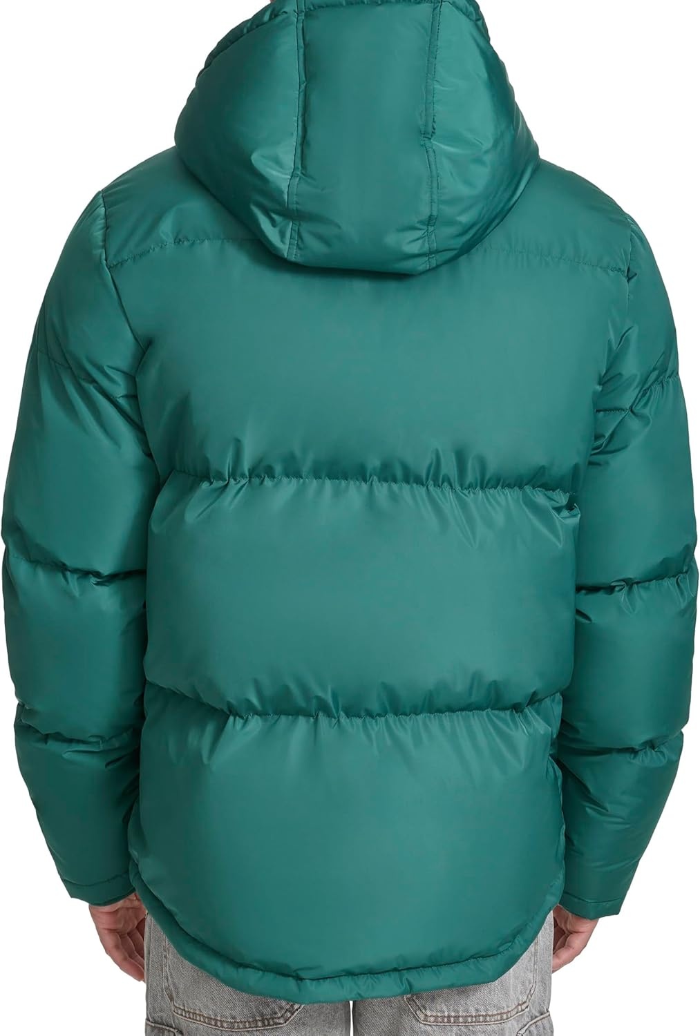 image:imageChampion Mens Quilted Fullzip Hooded Puffer JacketRain Forest