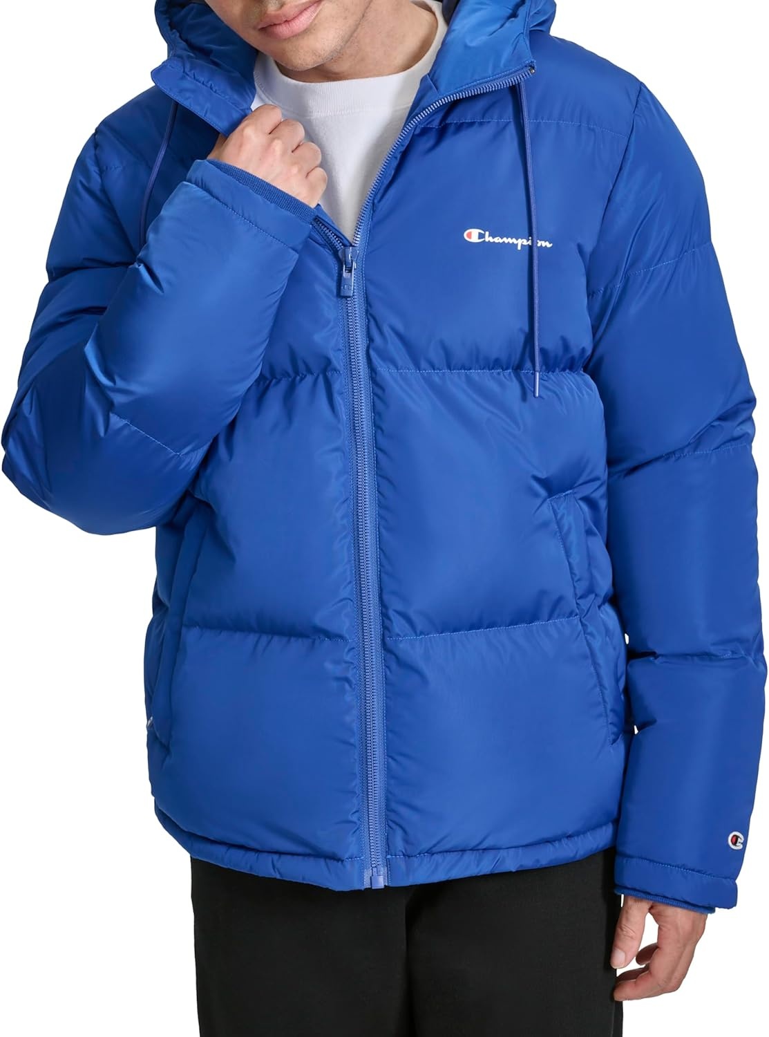 image:imageChampion Mens Quilted Fullzip Hooded Puffer JacketSurf the Web