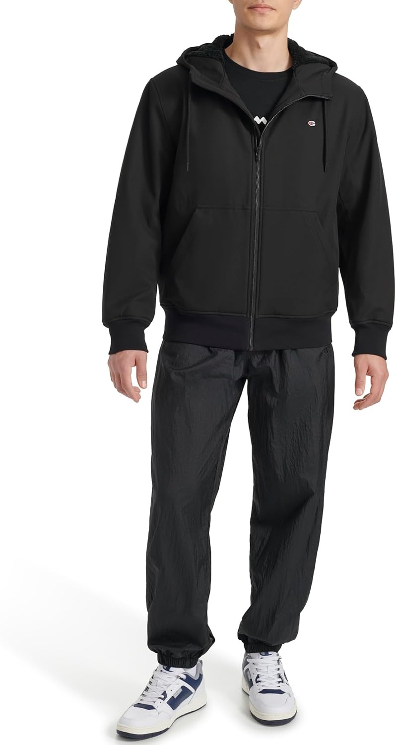 image:imageChampion Mens Sherpa Lined HoodieBlack