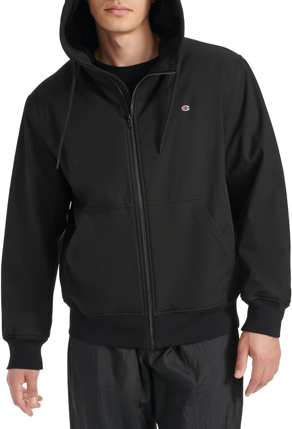 image:imageChampion Mens Sherpa Lined HoodieBlack