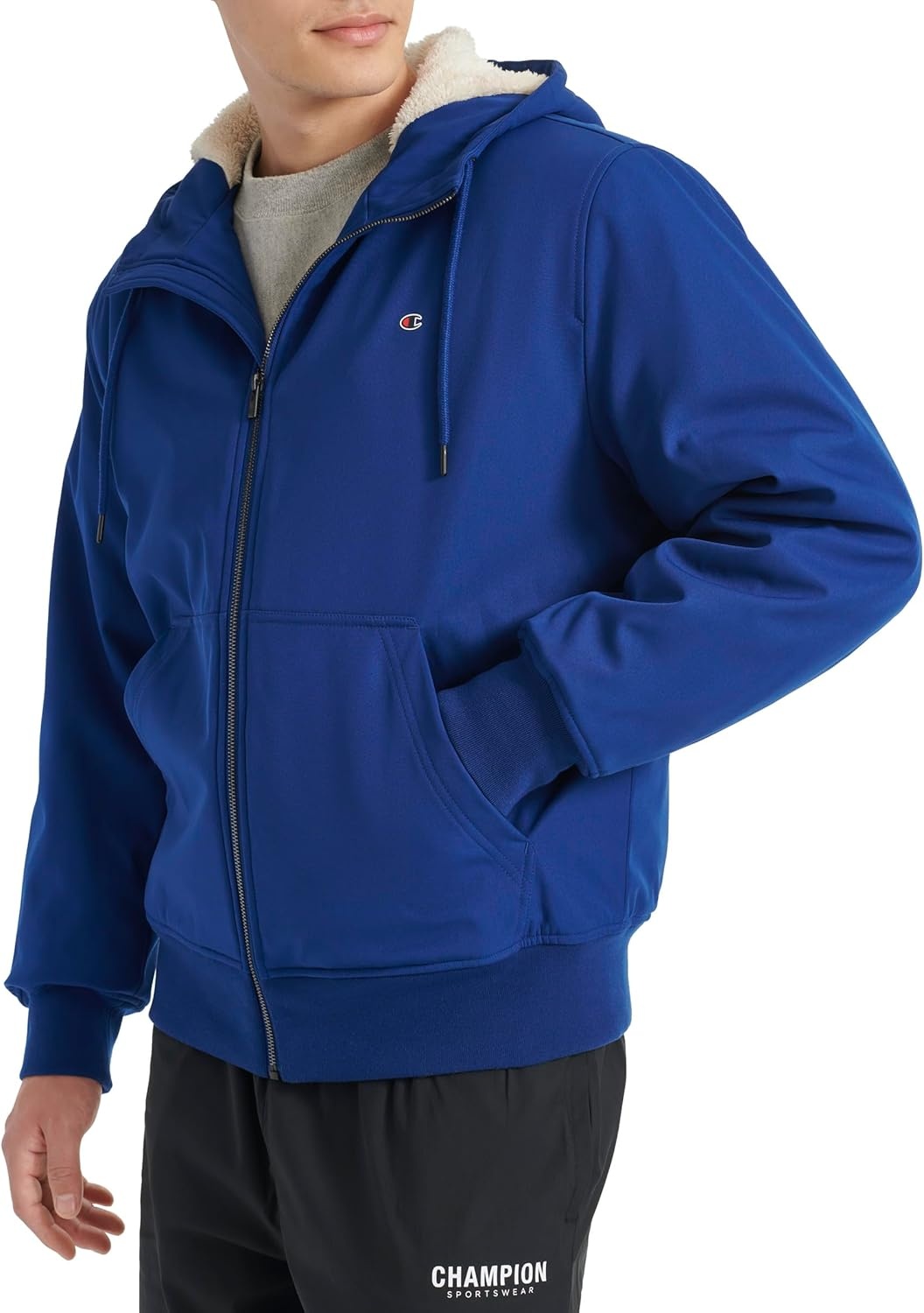 image:imageChampion Mens Sherpa Lined HoodieBlue