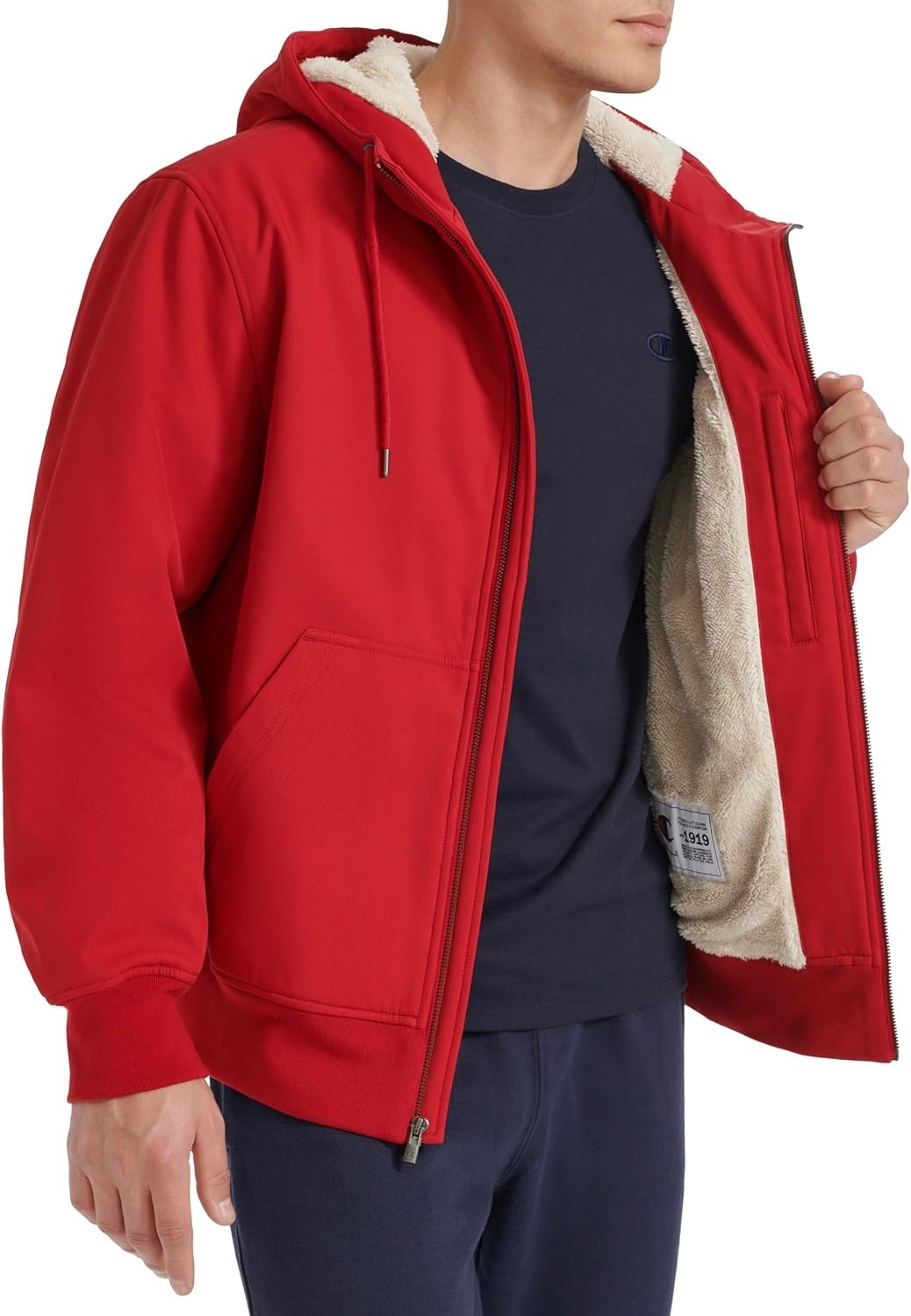 image:imageChampion Mens Sherpa Lined HoodieChili Pepper
