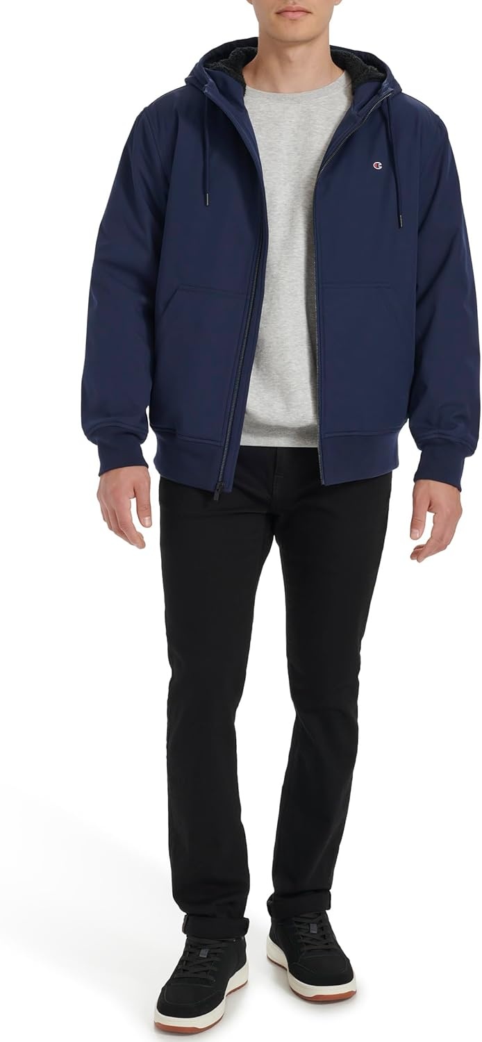 image:imageChampion Mens Sherpa Lined HoodiePeacoat