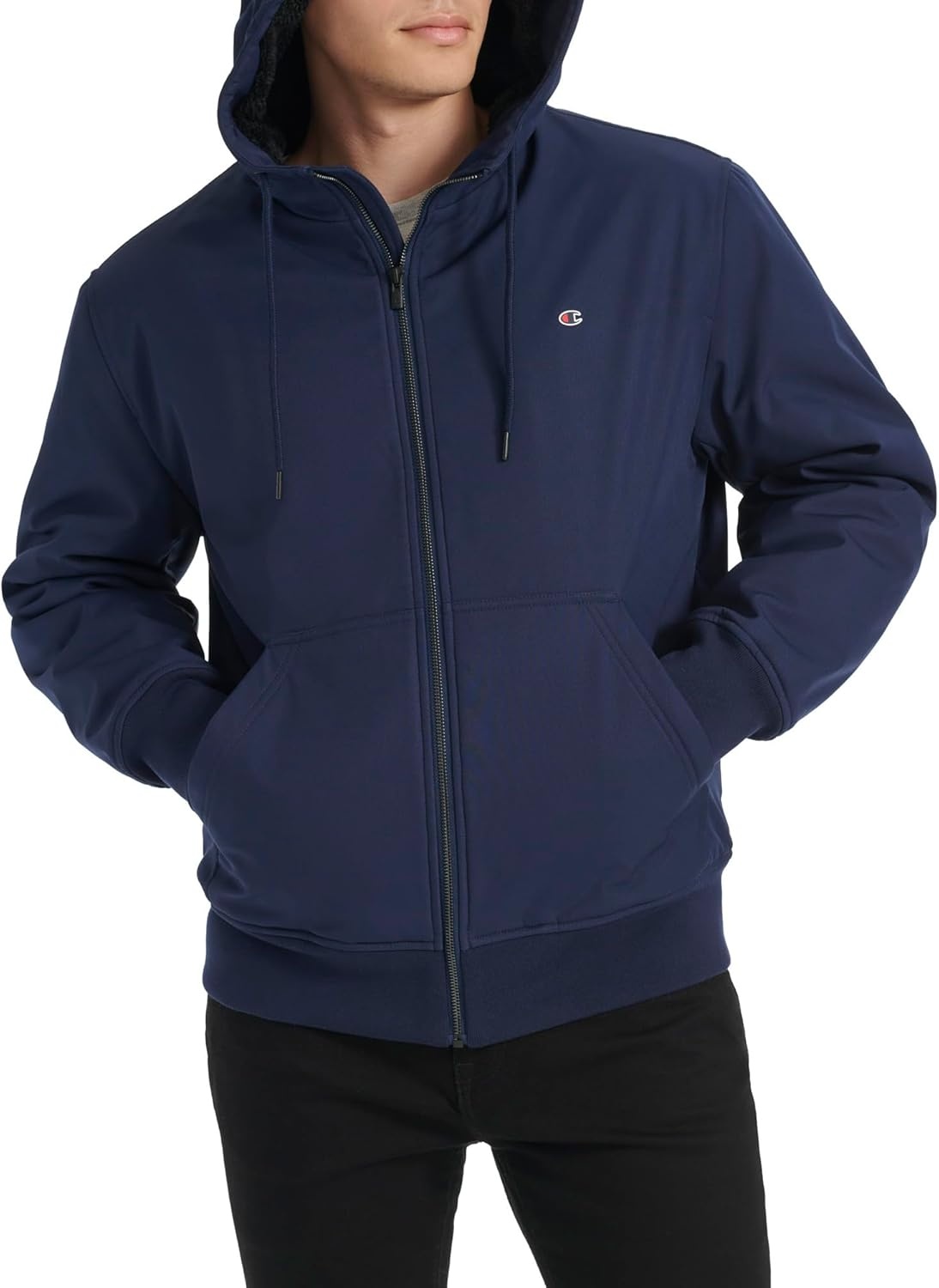 image:imageChampion Mens Sherpa Lined HoodiePeacoat