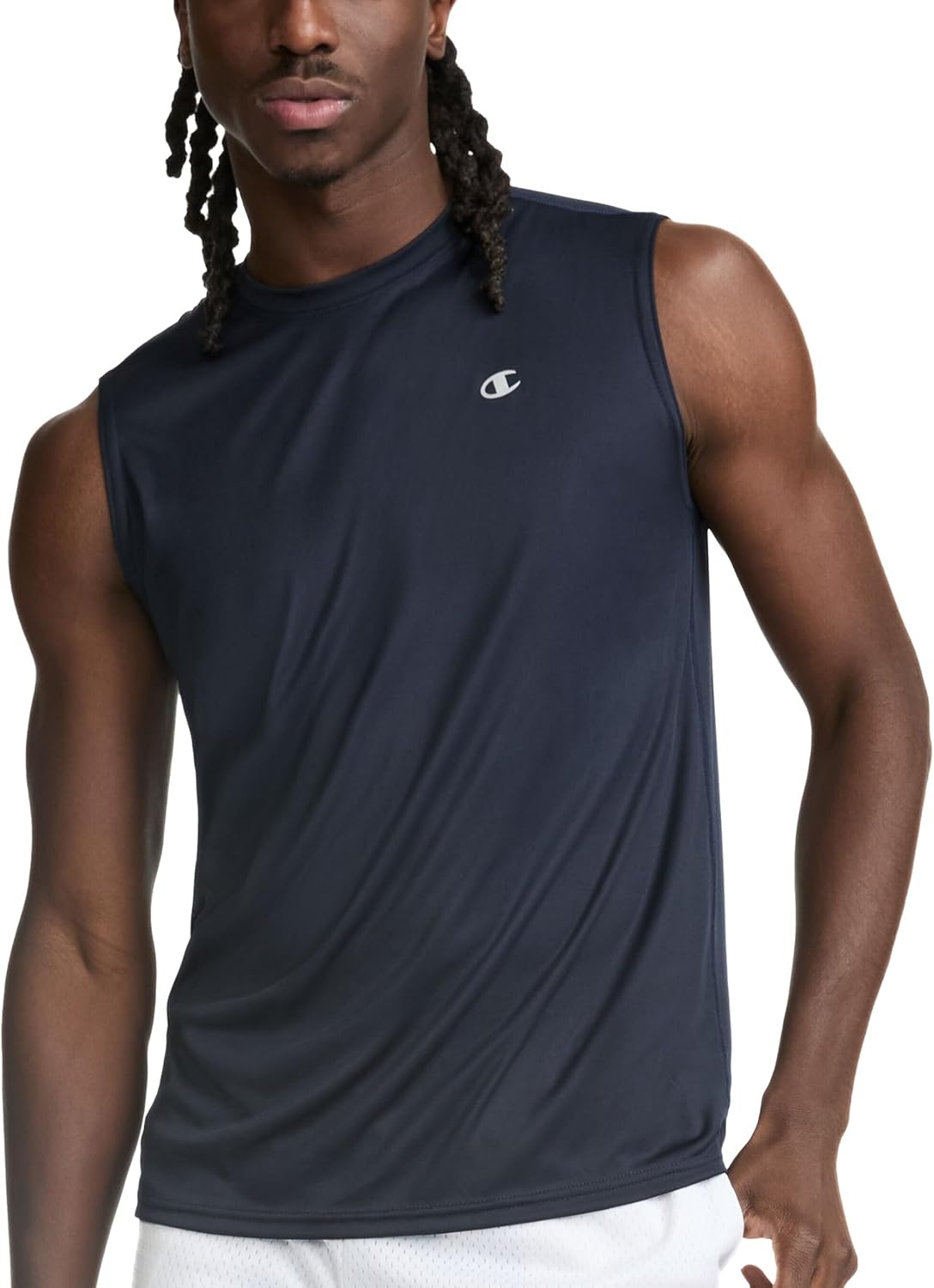 image:imageChampion Mens Sleeveless Tshirt Sport Tank Muscle Tshirt for Men Reg Or Big amp TallNavy