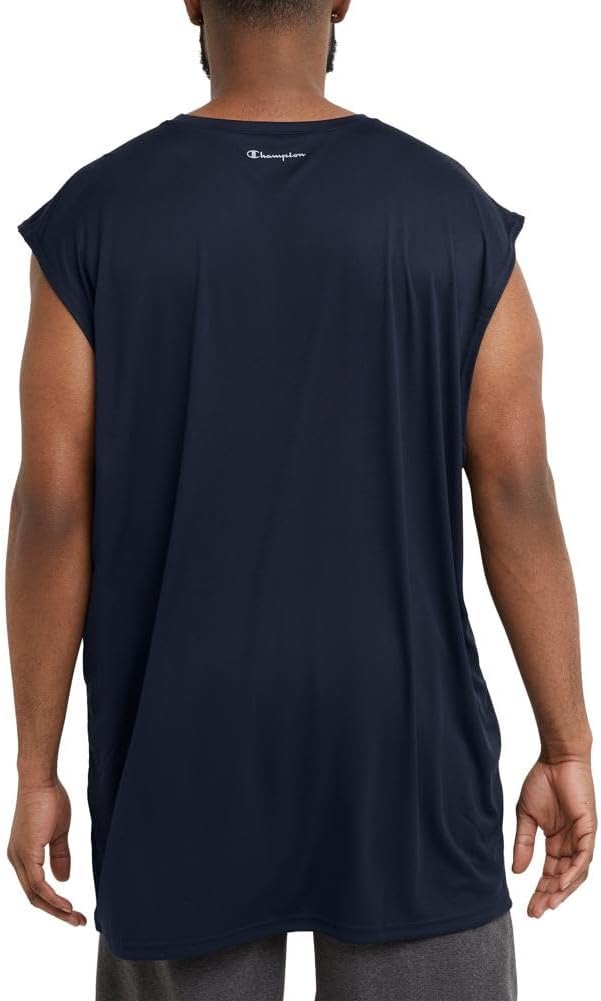 image:imageChampion Mens Sleeveless Tshirt Sport Tank Muscle Tshirt for Men Reg Or Big amp TallNavy