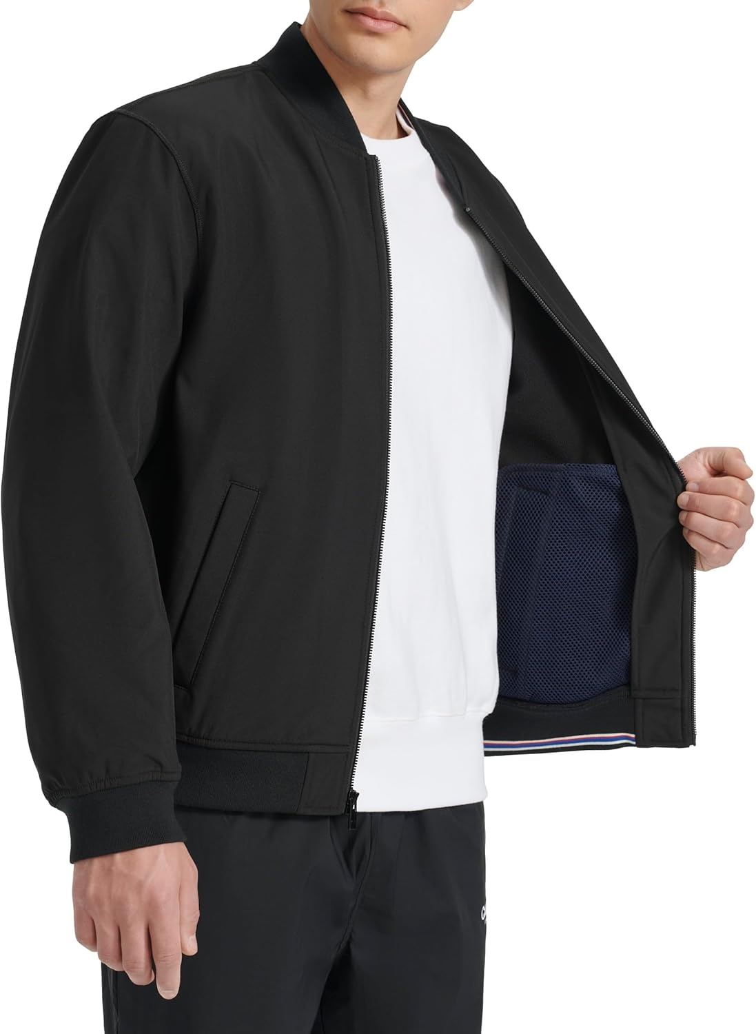image:imageChampion Mens Soft Shell Sport Bomber Jacket With LogoBlack