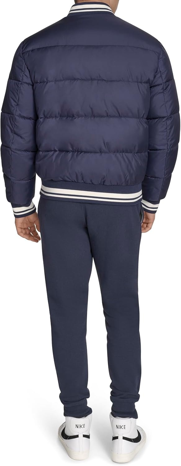 image:imageChampion Mens Varsity Bomber Puffer JacketPeacoat Tech