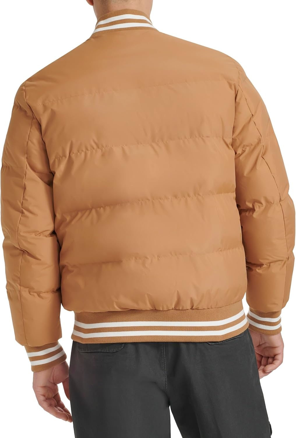 image:imageChampion Mens Varsity Bomber Puffer JacketTobacco