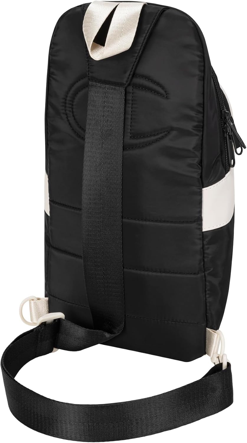 image:imageChampion Oracle Convertible Sling Bag with Adjustable Strap for Travel Commute Daily Use Medium Ruby One SizeBlack