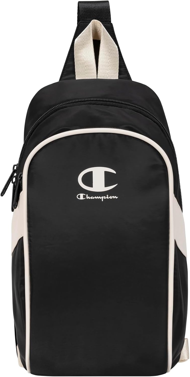 image:imageChampion Oracle Convertible Sling Bag with Adjustable Strap for Travel Commute Daily Use Medium Ruby One SizeBlack