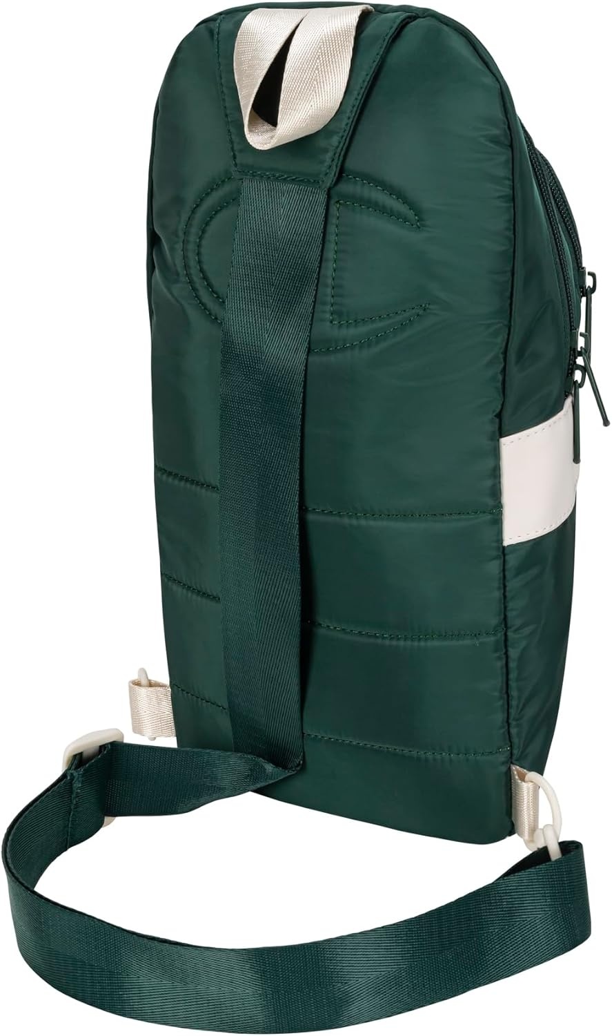image:imageChampion Oracle Convertible Sling Bag with Adjustable Strap for Travel Commute Daily Use Medium Ruby One SizeForest Peak Green