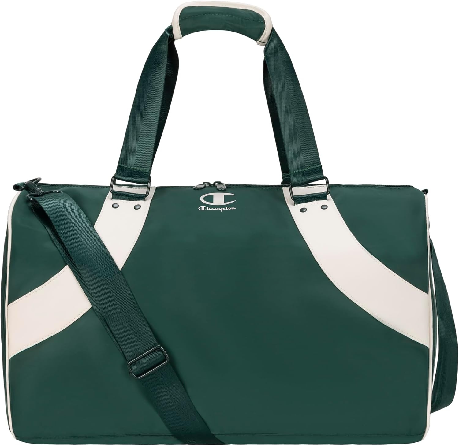 image:imageChampion Oracle Duffel Bag With Removable Adjustable Strap Carry Handle for Gym Travel WeekenderForest Peak Green