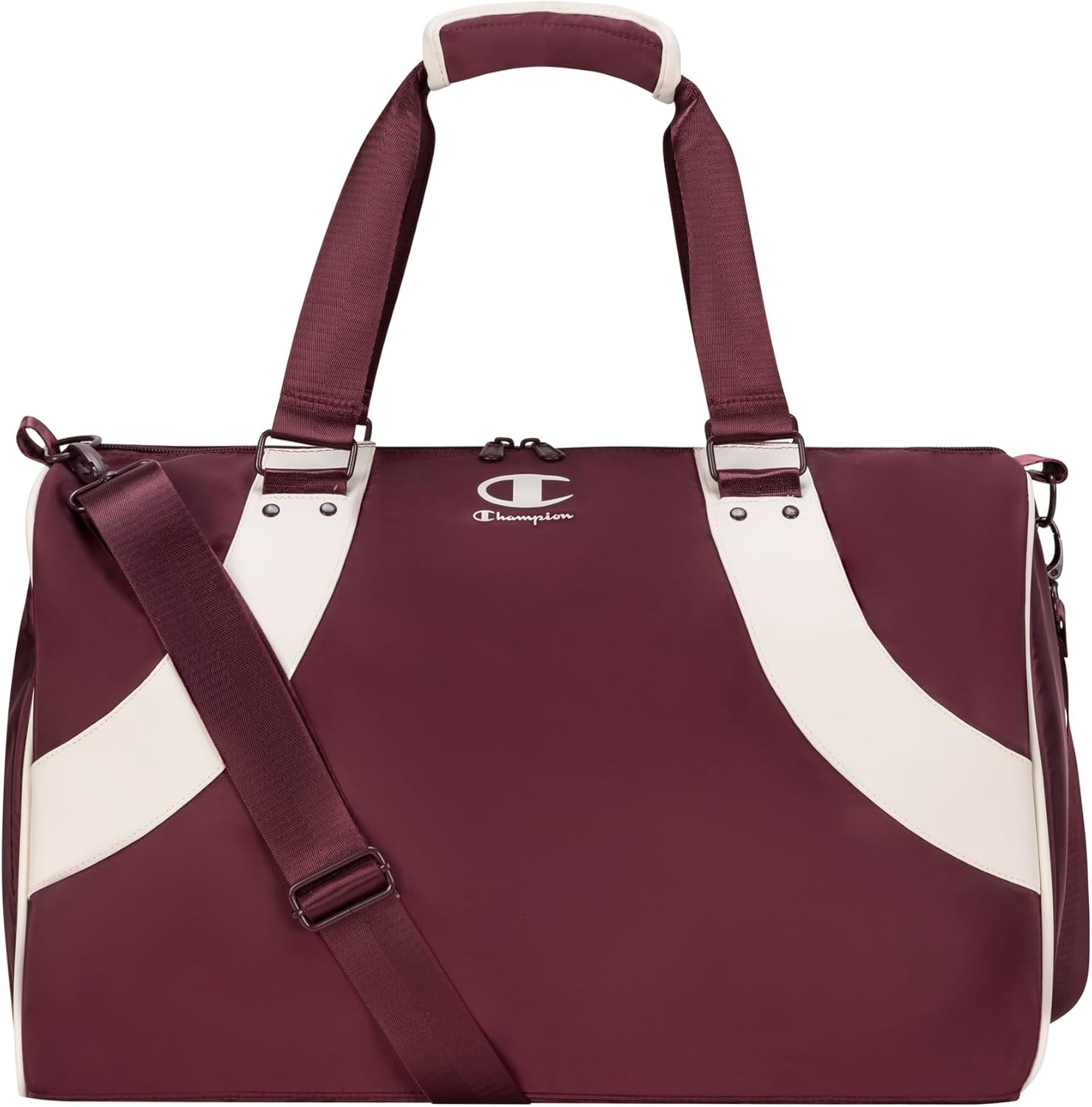 image:imageChampion Oracle Duffel Bag With Removable Adjustable Strap Carry Handle for Gym Travel WeekenderMedium Ruby