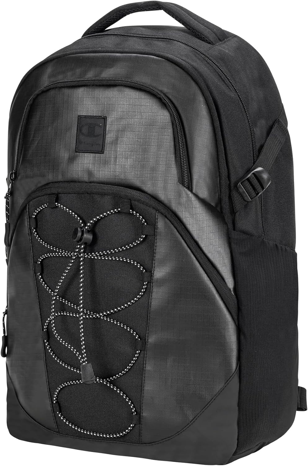 image:imageChampion Summit Backpack with Padded Straps Sternum Strap Waist Strap Laptop Compartment for Travel Outdoor Commute Autumn Beige One SizeBlack