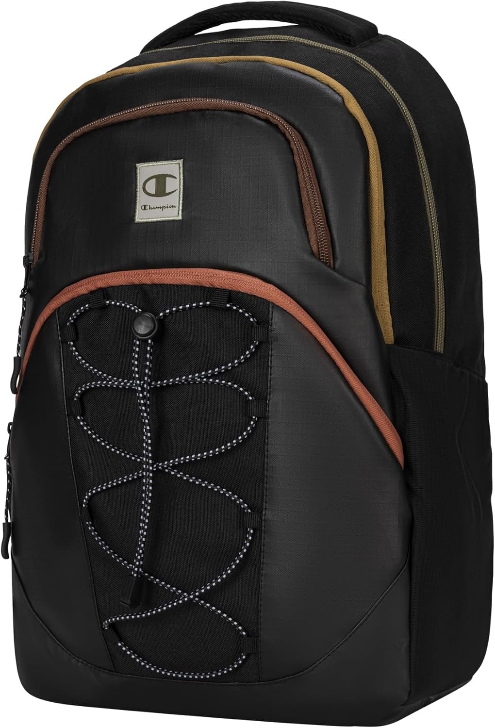 image:imageChampion Summit Backpack with Padded Straps Sternum Strap Waist Strap Laptop Compartment for Travel Outdoor Commute Autumn Beige One SizeBlackMulti
