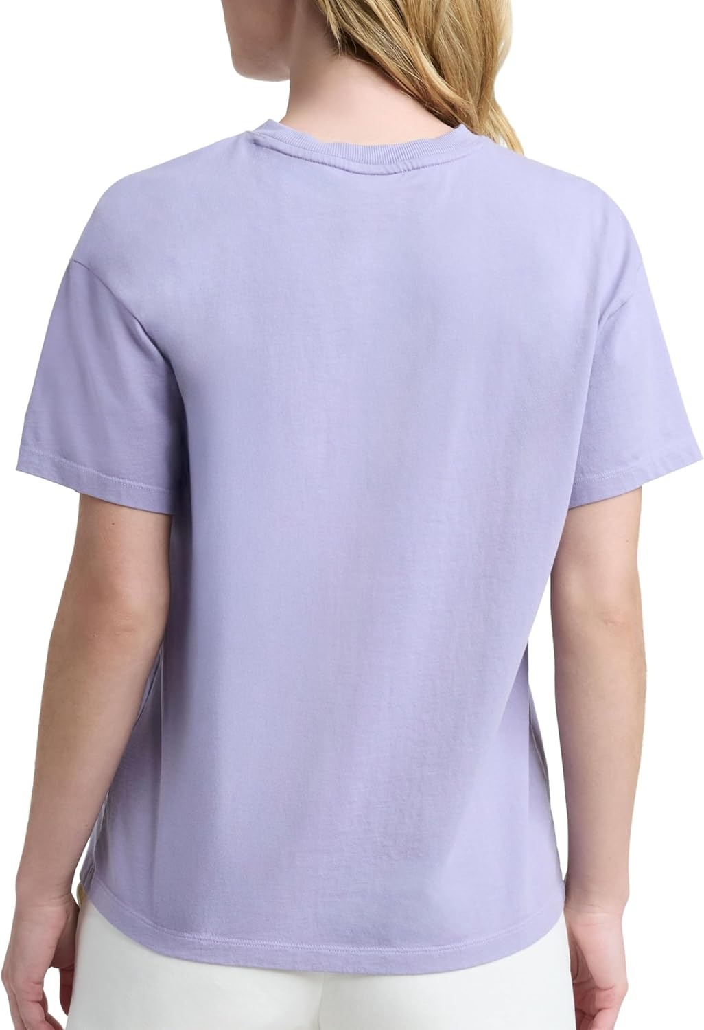image:imageChampion Womens Classic Short Sleeve Graphic TShirt Loose Fit Script LogoDaybreak Tonal Script Logo
