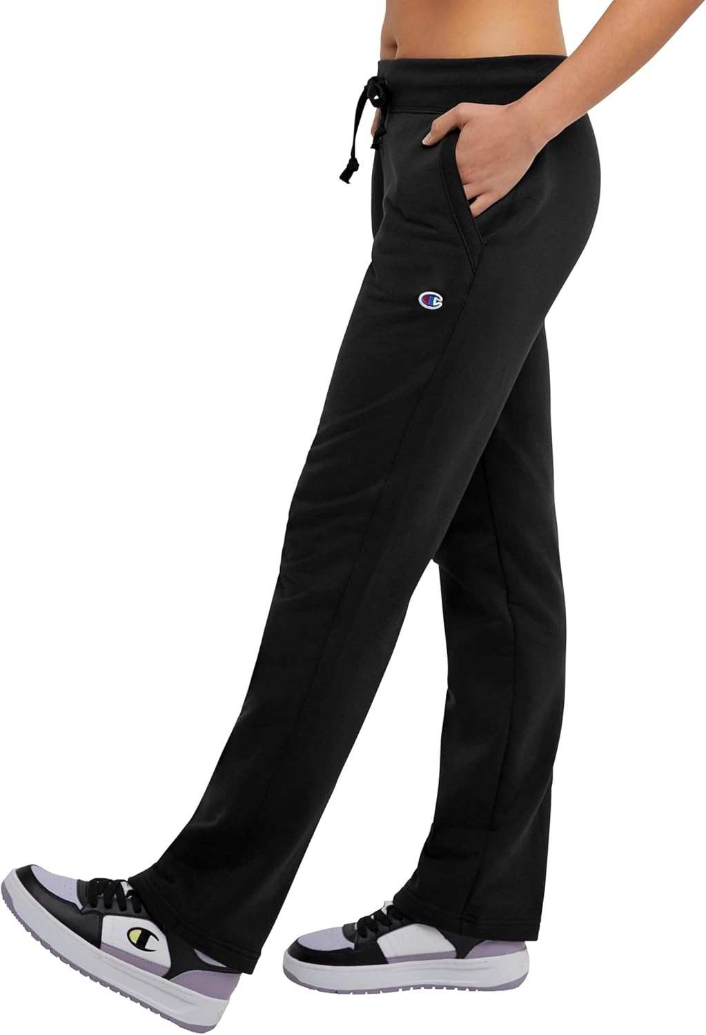 image:imageChampion Womens Comfortable Fleece Lounge Pants 31Black