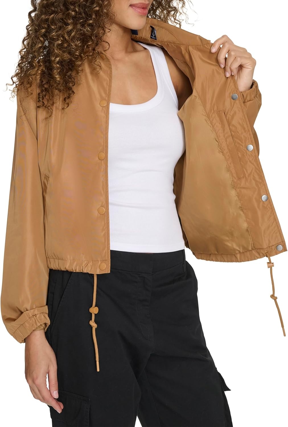 image:imageChampion Womens Cropped Coached JacketTobacco