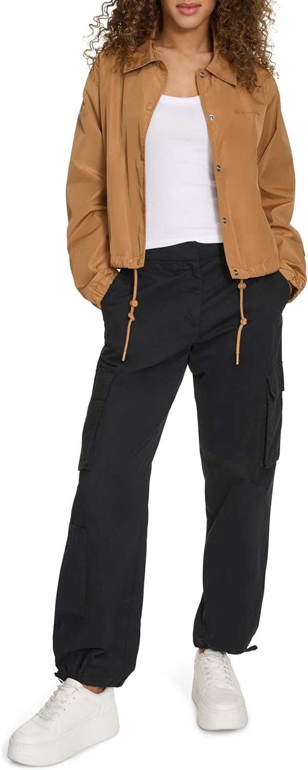 image:imageChampion Womens Cropped Coached JacketTobacco