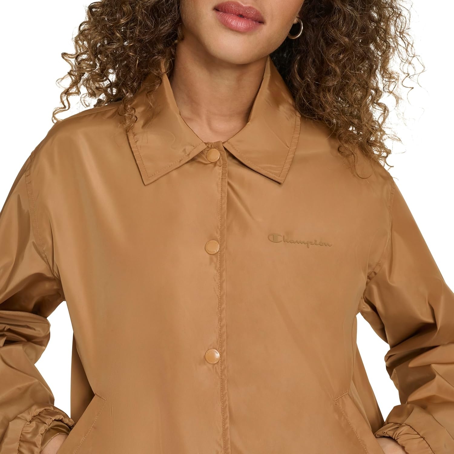 image:imageChampion Womens Cropped Coached JacketTobacco