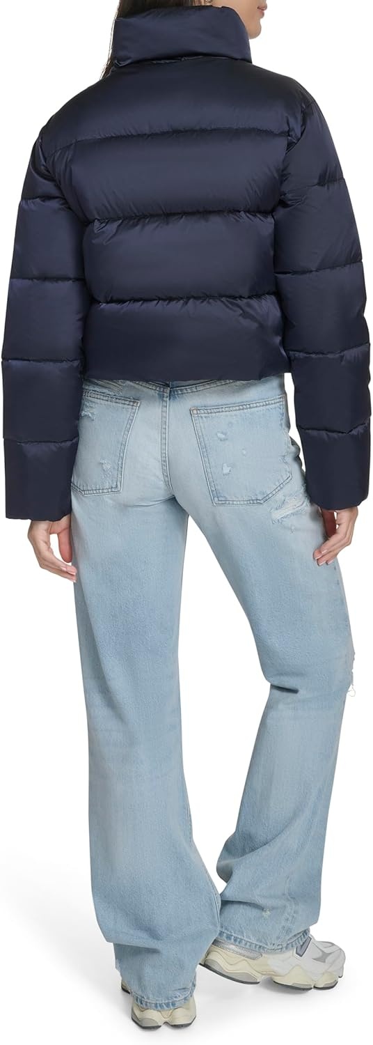 image:imageChampion Womens Cropped Puffer JacketNavy