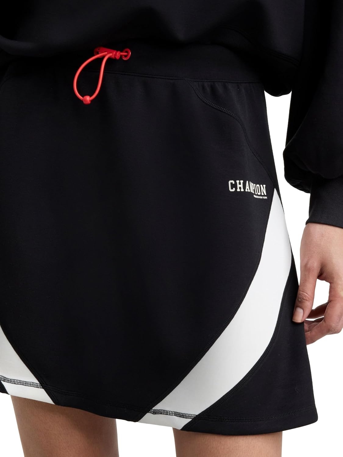 image:imageChampion Womens Endzone 16 Color Block Skirt Standard FitBlack