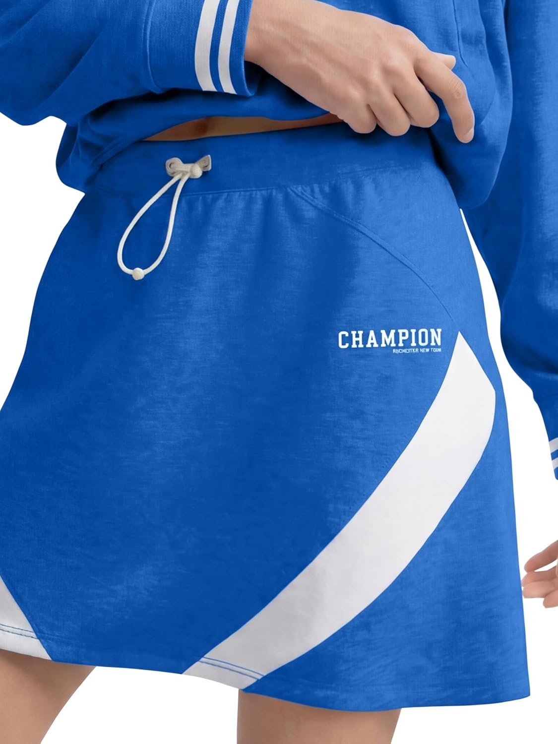 image:imageChampion Womens Endzone 16 Color Block Skirt Standard FitNebulas Blue