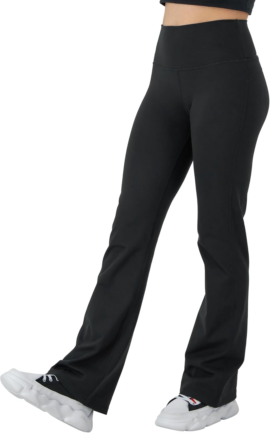 image:imageChampion Womens Flare Leggings Soft Touch Moisture Wicking Flared Pants for Women 315 Plus Size AvailableBlack