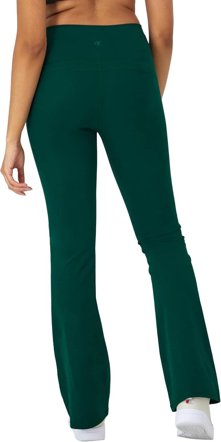 image:imageChampion Womens Flare Leggings Soft Touch Moisture Wicking Flared Pants for Women 315 Plus Size AvailableNight Garden