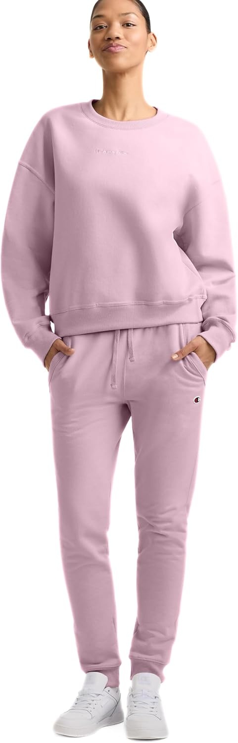 image:imageChampion Womens Joggers Fleece Joggers Comfortable Pants for Women 29 PlusBallerina Slipper C Logo