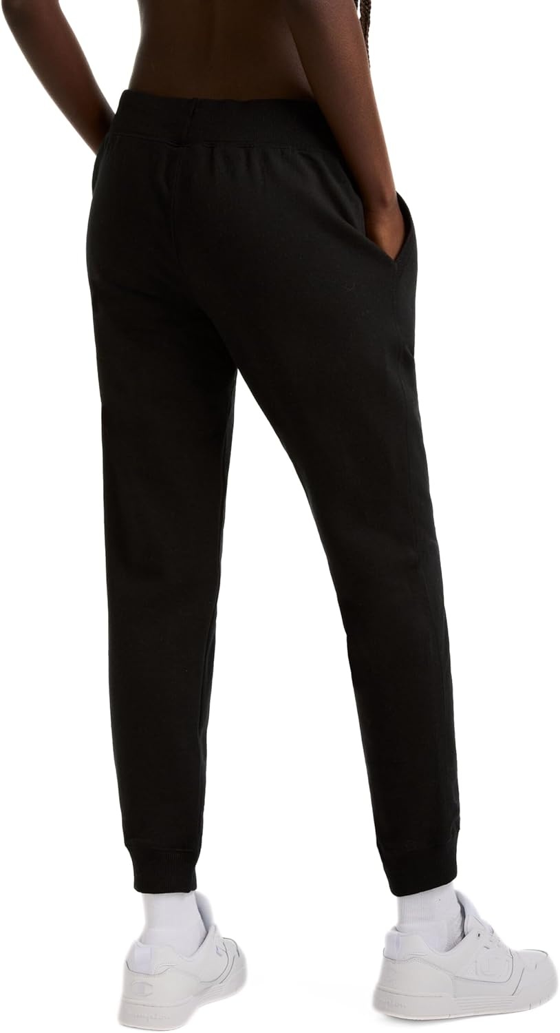 image:imageChampion Womens Joggers Fleece Joggers Comfortable Pants for Women 29 PlusBlack Classic Script Logo